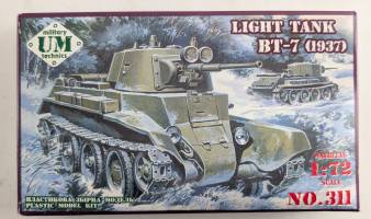 Thumbnail UNIMODEL NO.311 LIGHT TANK BT-7 1937