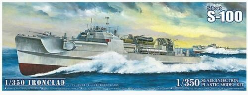 Thumbnail AOSHIMA 05659 GERMAN MTB WWII S-100 BOAT IRONCLAD
