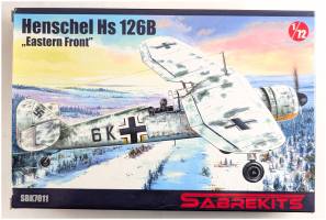 Thumbnail SABRE KITS SBK7011 HENSCHEL HS 126B EASTERN FRONT