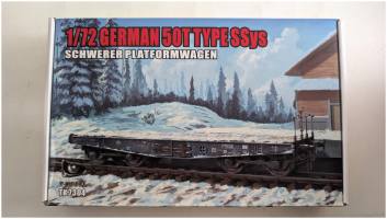 Thumbnail T-MODEL 7304 GERMAN 50T TYPE SSYS SCHWERER PLATFORMWAGEN