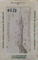Thumbnail DISCOUNT DECALS 4278 X026-72 XTRADECAL JAGUAR GR 1. T2 1991