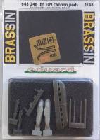 Thumbnail EDUARD 648 246 BF 109 CANNON PODS