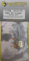 Thumbnail MASTERMODEL AM-72-150 PZL P.11A/B/C DETAIL SET MG BARRELS GUNSIGHT AND VENTURI TUBE