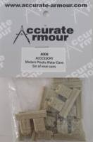 Thumbnail ACCURATE ARMOUR A006 MODERN PLASTIC WATER CANS SET OF RESIN CANS