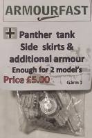 Thumbnail ARMOURFAST PANTHER TANK SIDE SKIRTS   ADDITIONAL ARMOUR ENOUGH FOR 2 MODEL S GARM 1