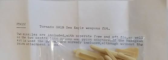 Thumbnail UNKNOWN MAKE FTA102 TORNADO GR1B SEA EAGLE WEAPONS FIT