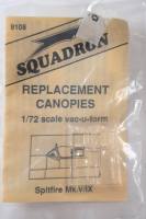 Thumbnail SQUADRON MODELS 9108 REPLACEMENT CANOPIES FOR SPITFIRE MK.V/IX