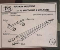 Thumbnail VERLINDEN PRODUCTIONS 308 US NAVY TOW-BARS   WHEEL CHOCKS