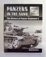 Thumbnail CHEAP BOOKS ZB2000 PANZERS IN THE SAND VOLUME ONE 1935-41 THE HISTORY OF PANZER-REGIMENT 5 - BERND HARTMANN