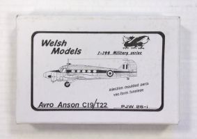 Thumbnail WELSH MODELS PJW26-i AVRO ANSON C19/T22