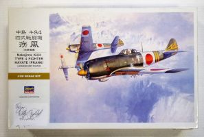 Thumbnail HASEGAWA ST24 NAKAJIMA Ki84 TYPE 4 FIGHTER HAYATE  FRANK 