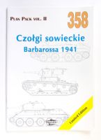 Thumbnail CHEAP BOOKS ZB2532 Wydawnictwo Militaria 358 Barbarossa 1941 SOVIET TANKS - PLAN PACK Vol.II  polish Text 
