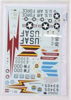 Thumbnail XTRADECAL 2510. 48083 NORTH AMERICAN F-100D SUPER SABRE