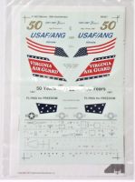 Thumbnail SUPER SCALE INTERNATIONAL 2517. 48621 F-16C FALCONS 50th ANNIVERSARY 149th FS 170th FS 183 FW
