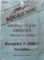 Thumbnail SQUADRON MODELS 9570 DOUGLAS A-26B/C INVADER CRYSTAL CLEAR CANOPY