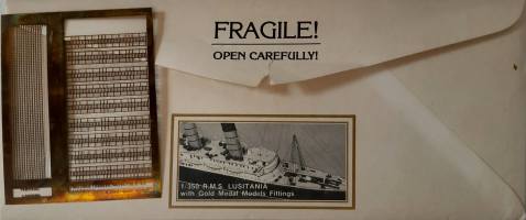 Thumbnail GOLD MEDAL MODELS 1/350 R.M.S. LUSITANIA WITH GOLD MEDAL MODELS FITTINGS