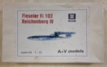 Thumbnail A & V MODELS FIESELER Fi 103 REICHENBERG IV