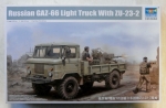 Thumbnail TRUMPETER MODELS 01017 RUSSIAN GAZ-66 LIGHT TRUCK WITH ZU-23-2