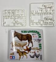 Thumbnail KINGKIT MODEL SCRAPYARD TAMIYA 35128 LIVESTOCK SET INCOMPLETE
