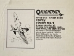 Thumbnail FLIGHTPATH 012 FAIREY FIREFLY Mk.I