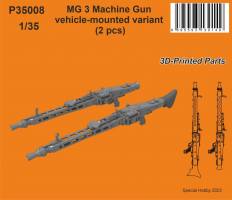 Thumbnail SPECIAL HOBBY 35008 MG 3 MACHINE GUN VEHICLE MOUNTED VARIANT