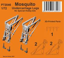 Thumbnail CMK P72046 MOSQUITO UNDERCARRIAGE LEGS
