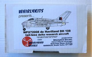 Thumbnail WHIRLYBIRD 72008 DE HAVILLAND DH 108 