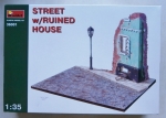 Thumbnail MINIART 36001 STREET w/RUINED HOUSE