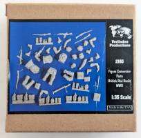 Thumbnail VERLINDEN PRODUCTIONS 2160 FIGURE CONVERSION PARTS BRITISH RED DEVILS WWII