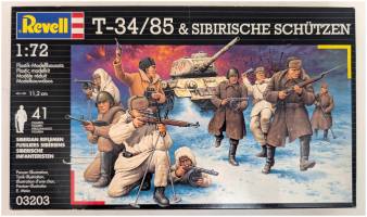 Thumbnail REVELL 03203 T-34/85 SIBERIAN RIFLEMEN