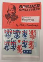 Thumbnail BORDER MINIATURES T9 HERALDRY FOR HOTSPURE OR HENRY PERCY 1388