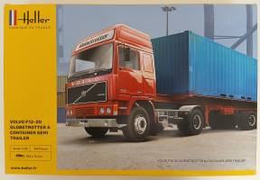 Thumbnail HELLER 81702 VOLVO F12-20 GLOBETROTTER   CONTAINER SEMI TRAILER