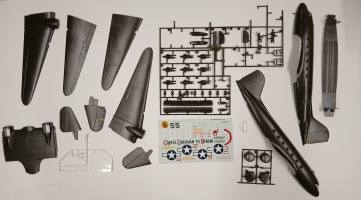 Thumbnail KINGKIT MODEL SCRAPYARD MONOGRAM 5607 C-47 SKYTRAIN  STARTED 