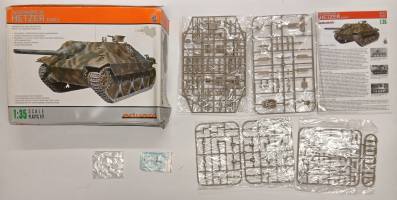 Thumbnail KINGKIT MODEL SCRAPYARD EDUARD 3711 GERMAN WWII TANK DESTROYER JAGDPANZER 38 HETZER EARLY  NO DECALS 