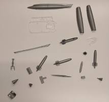 Thumbnail KINGKIT MODEL SCRAPYARD ITALERI 147 TB-58 A CONVAIR BOOMERANG  DESPRUED 