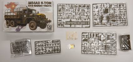 Thumbnail KINGKIT MODEL SCRAPYARD AFV CLUB 35300 M54A2 5-TON 6X6 CARGO TRUCK NO INSTRUCTIONS