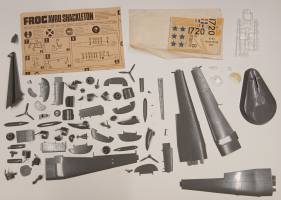 Thumbnail KINGKIT MODEL SCRAPYARD FROG F172 AIR-SEA RESCUE SHACKLETON  CUT DECALS   BROKEN PROP 