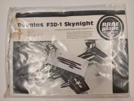 Thumbnail KINGKIT MODEL SCRAPYARD RAREPLANE DOUGLAS F3D-1 SKYNIGHT YELLOW CANOPY
