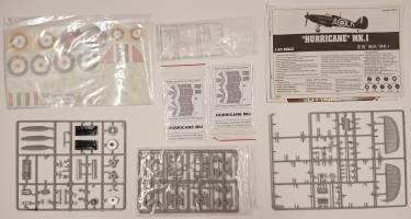 Thumbnail KINGKIT MODEL SCRAPYARD TRUMPETER 02414 HURRICANE MK.I STARTED AND MOULDY BOX