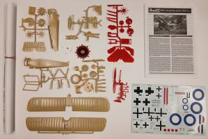Thumbnail KINGKIT MODEL SCRAPYARD REVELL 05771 WWI FIGHTER ACES FOKKER DR.I   SOPWITH F.1 CAMEL  NO PAINTS 