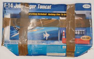 Thumbnail KINGKIT MODEL SCRAPYARD TESTORS 4071 F-14 JOLLY ROGER TOMCAT  INCOMPLETE 
