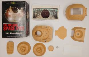 Thumbnail KINGKIT MODEL SCRAPYARD ATOMIC CITY 2001 A Space Odyssey The One-Man Space Pod INCOMPLETE