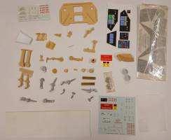 Thumbnail KINGKIT MODEL SCRAPYARD ATOMIC CITY 2001 A Space Odyssey The One-Man Space Pod INCOMPLETE