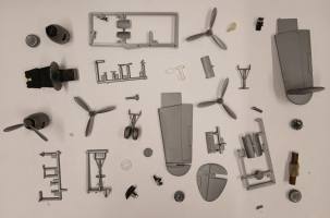 Thumbnail KINGKIT MODEL SCRAPYARD HELLER 310 LOCKHEED L-749 CONSTELLATION STARTED