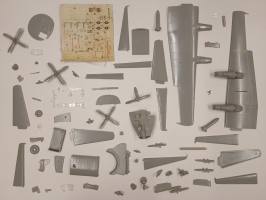 Thumbnail KINGKIT MODEL SCRAPYARD AIRFIX 10001 AC 130 H GUNSHIP STARTED DAMAGED DECALS