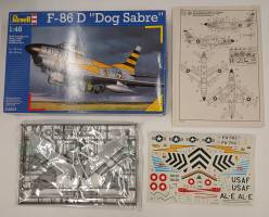 Thumbnail KINGKIT MODEL SCRAPYARD REVELL 04553 F-86D DOG SABRE CRACKED DECALS 