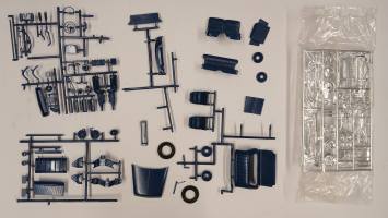 Thumbnail KINGKIT MODEL SCRAPYARD MATCHBOX PK-4116 55 CHEVY NOMAD ESTATE CAR  CRACKED DECALS 