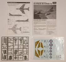 Thumbnail KINGKIT MODEL SCRAPYARD ACADEMY 2164 HAWKER HUNTER F.6  INCOMPLETE 