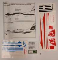 Thumbnail KINGKIT MODEL SCRAPYARD HOBBYCRAFT 1341 DEHAVILLAND DHC-8  CRACKED DECALS 