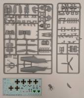 Thumbnail KINGKIT MODEL SCRAPYARD ZVEZDA 4806 MESSERSCHMITT BF 109 F-4  NO INSTRUCTIONS 